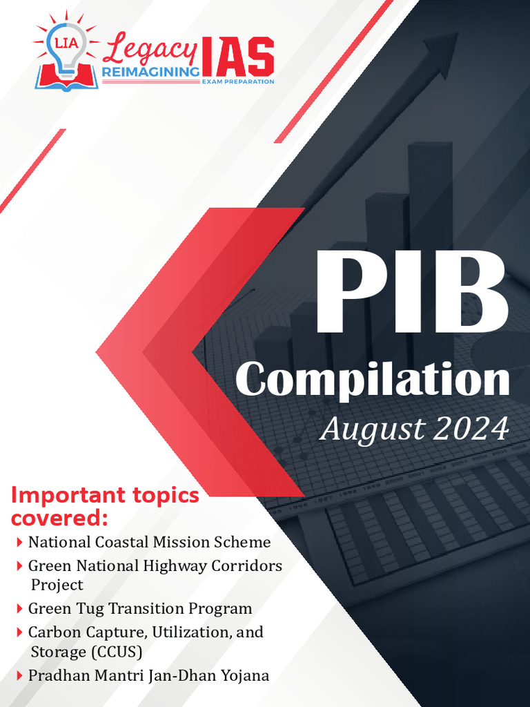 August 2024 PIB Highlights and Initiatives | PDF | Carbon Capture And ...