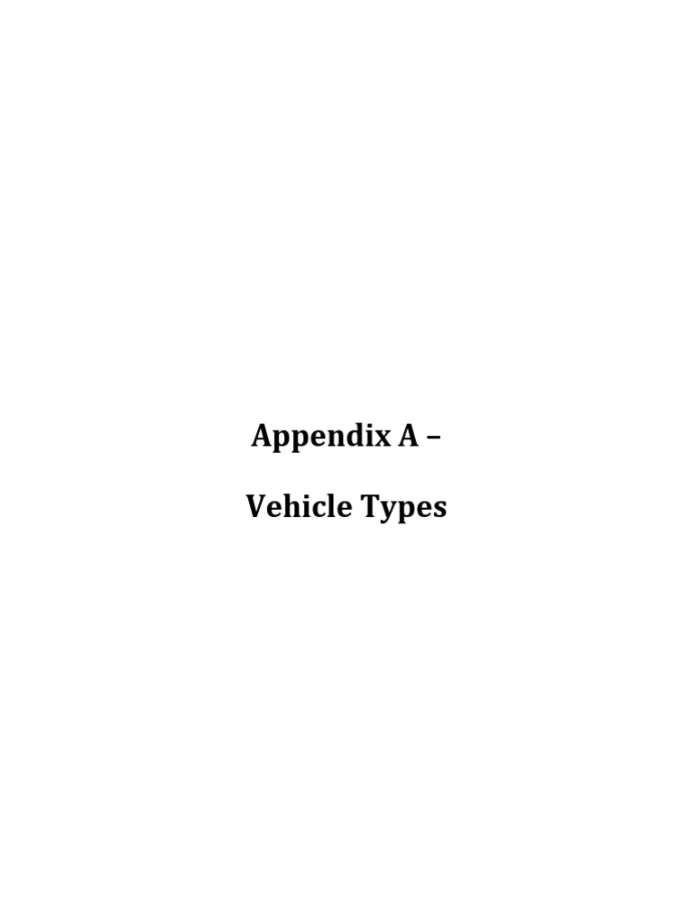 Vehicle Classification Types Overview | PDF | Semi Trailer Truck | Truck