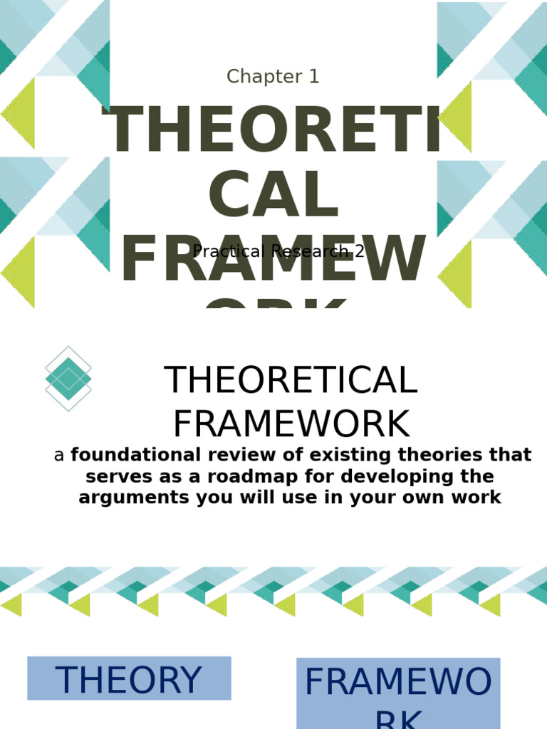 Writing Theoretical & Conceptual Frameworks | PDF | Theory | Cognitive ...