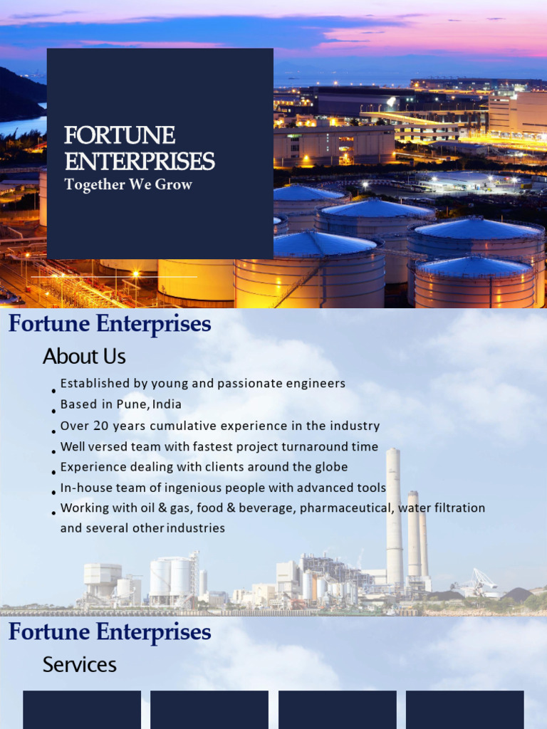 Fortune Enterprises: Engineering Solutions | PDF | Structural ...
