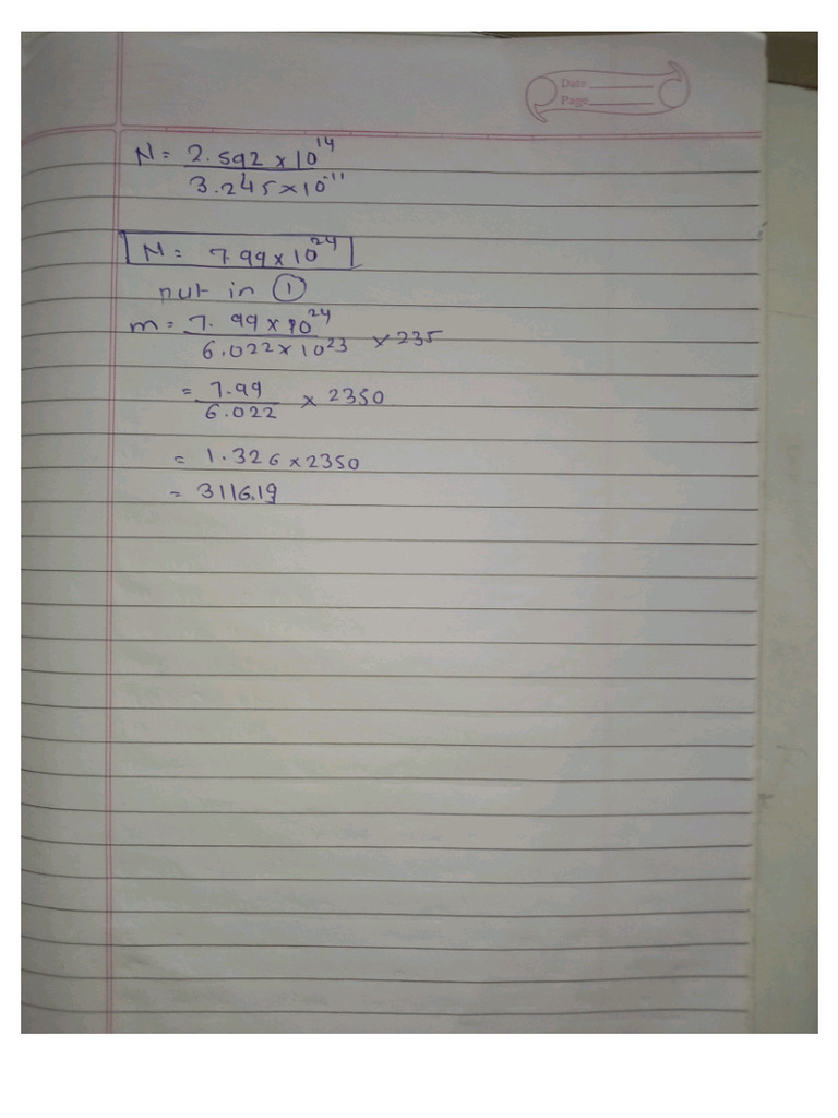 15th Lesson Structure of Atom (Nashi Sir Notes) | PDF