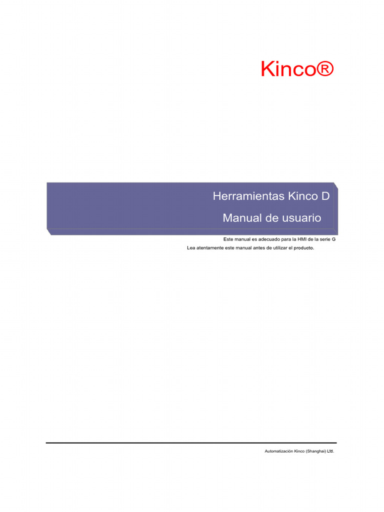 Manual Kinco Dtool en Español | PDF | Microsoft Windows | Botón ...
