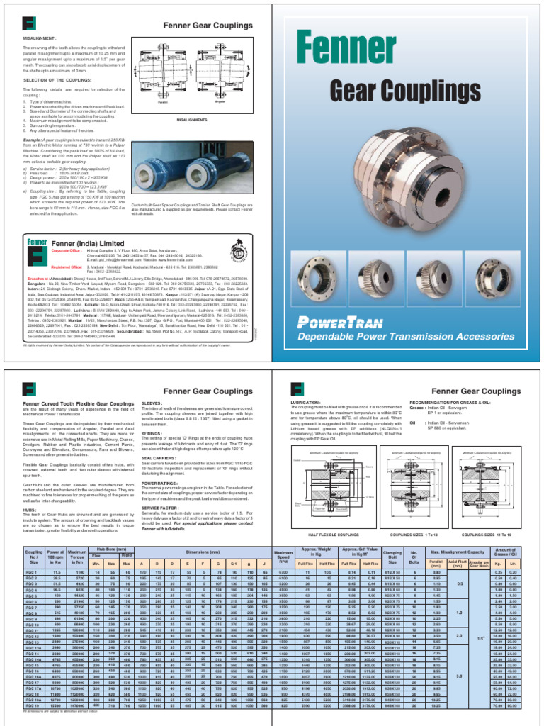 Gear Coupling | PDF | Gear | Manufactured Goods