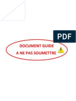 Document Guide a Ne Pas Soumettre