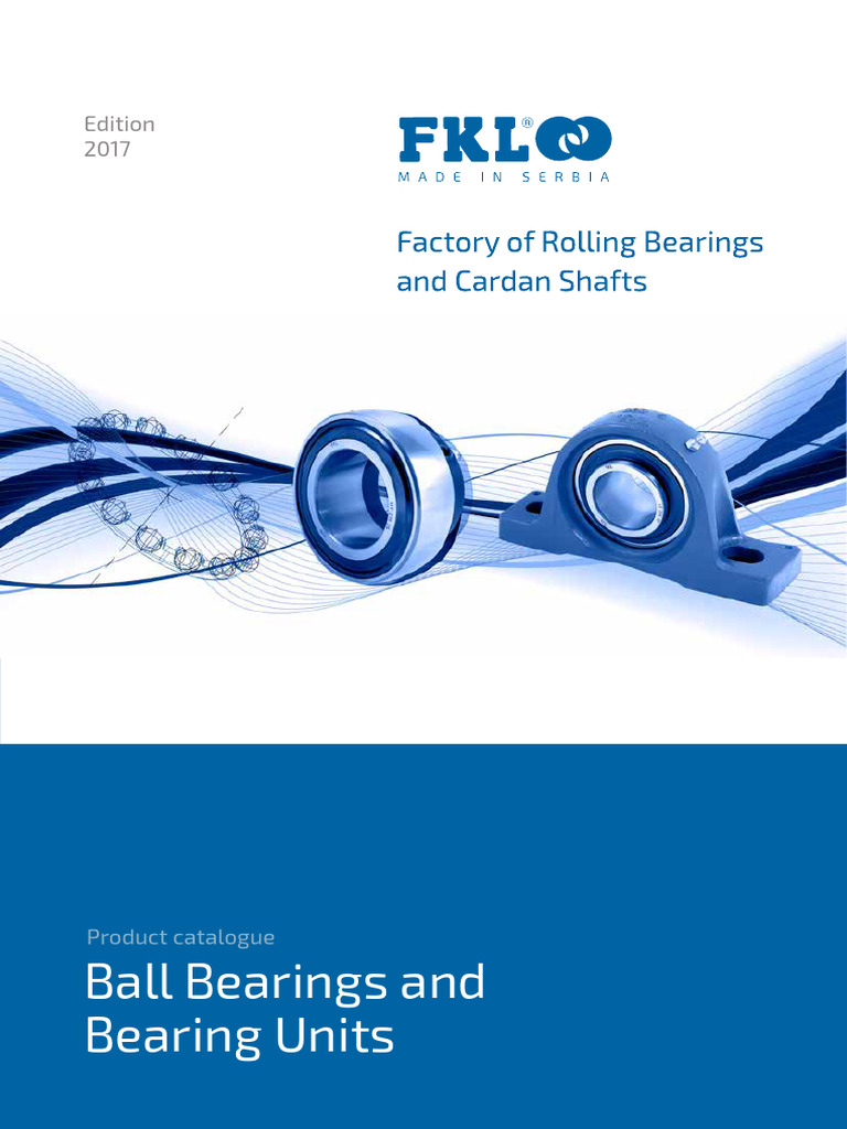 fkl-technical-catalog-2017 | PDF | Bearing (Mechanical) | Lubricant