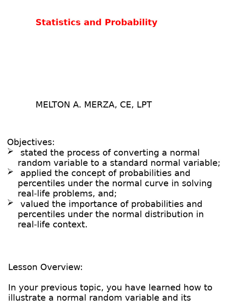Understanding Normal Distribution Basics | PDF