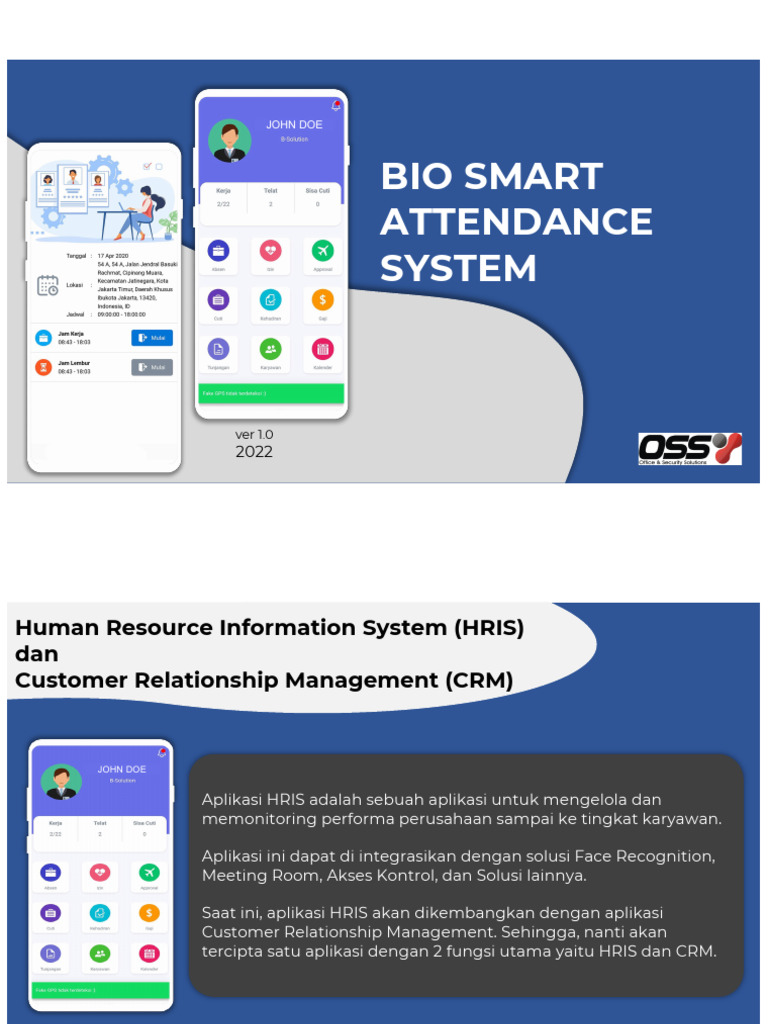 Sistem Absensi Bio Smart 2022 | PDF