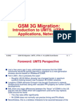 Gsm 3g Migration - Introduction to Umts, Utra, Applications, Networks (Scott Baxter)