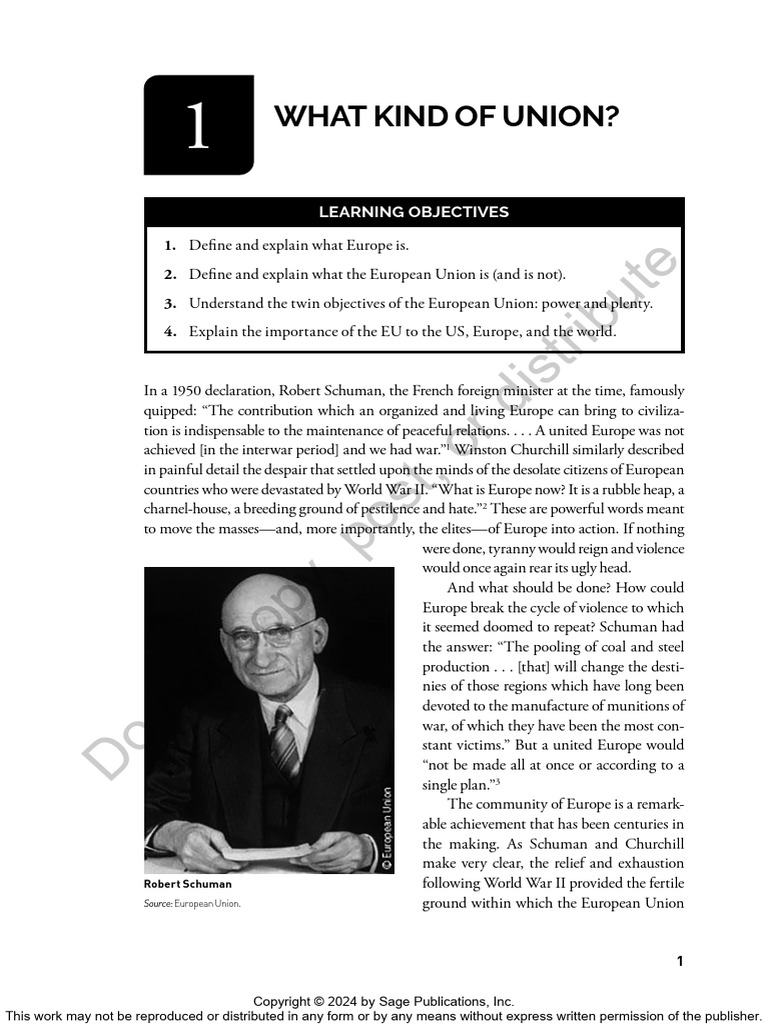 The European Union in the 21st Century - Ch1 | PDF | European Union | Euro