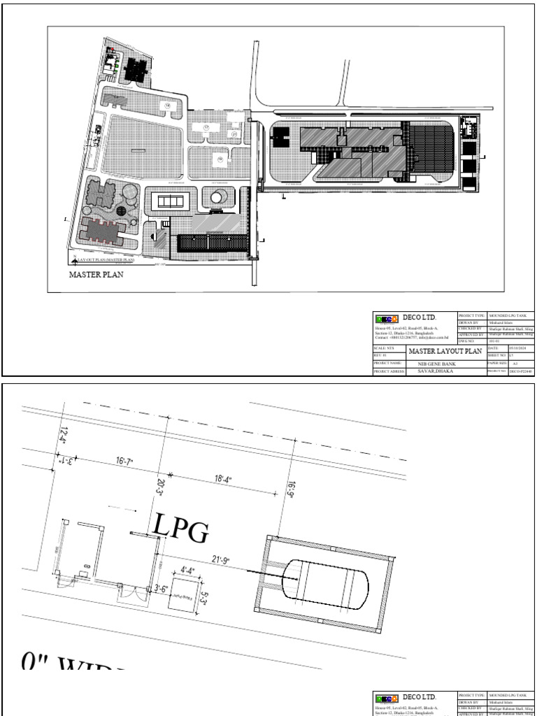 NIB Gene Bank Master Layout Plan | PDF