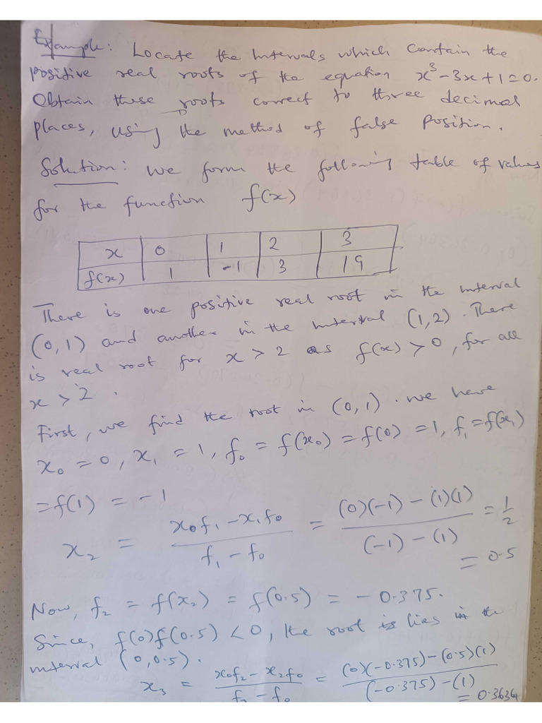 PHY 461 (Computational Physics) 2 Note. | PDF