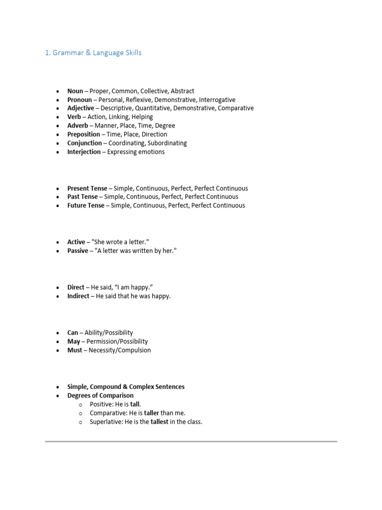 10th English Class Note | PDF | Grammatical Tense | Semantic Units