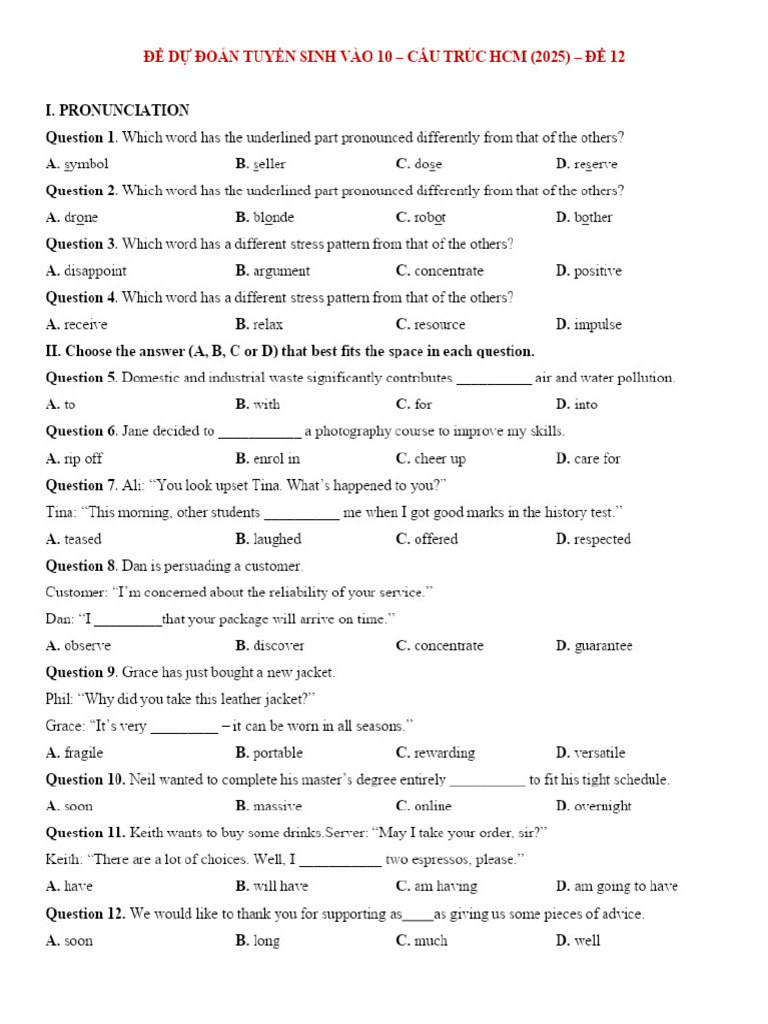 De 12 HS | PDF