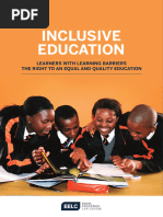 White Paper 6: Inclusive Education in SA | PDF | Inclusion (Education ...