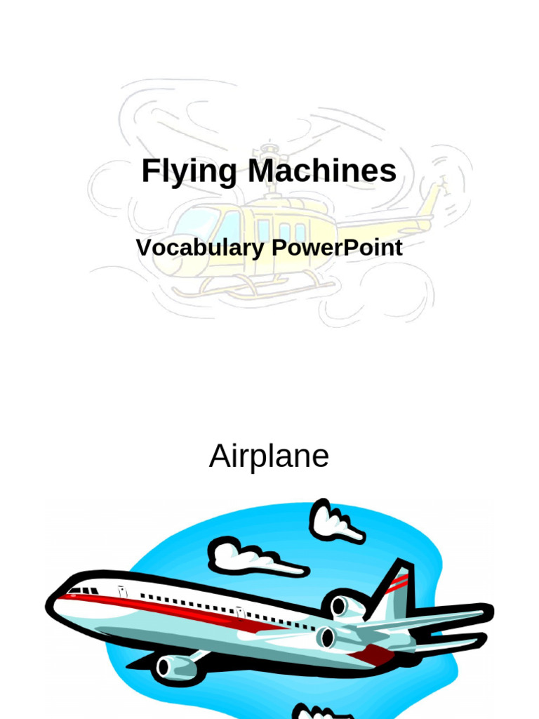 Modern Flying Machines. | PDF
