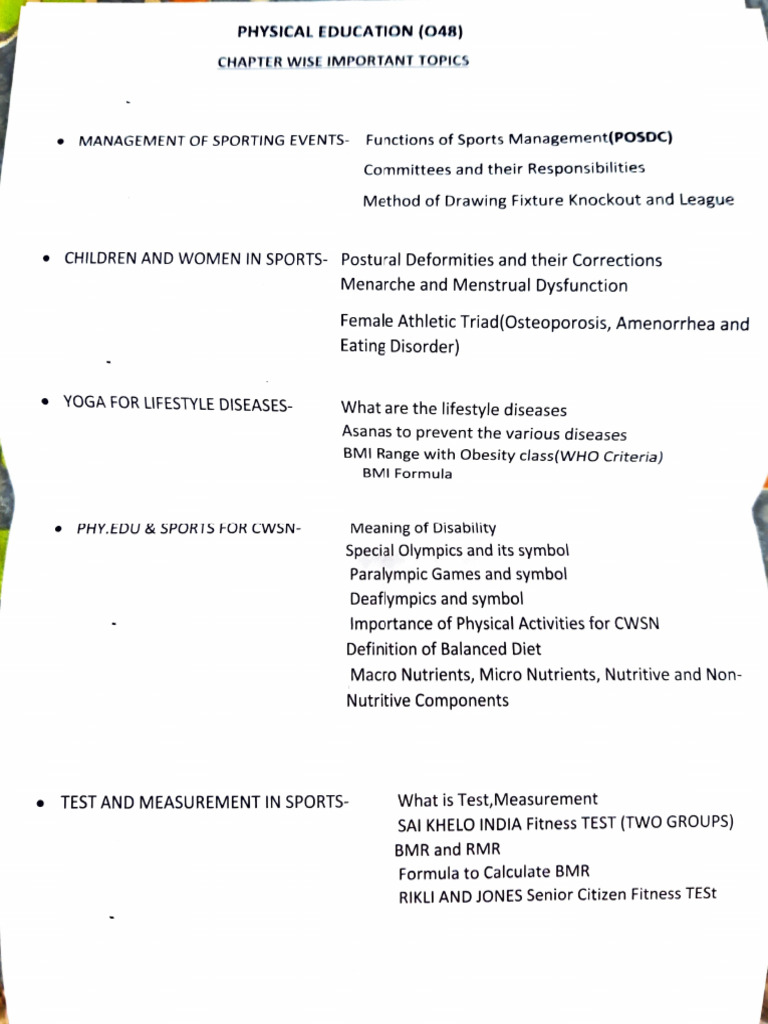 Key Topics in Physical Education 048 | PDF | Biomechanics | Flexibility ...