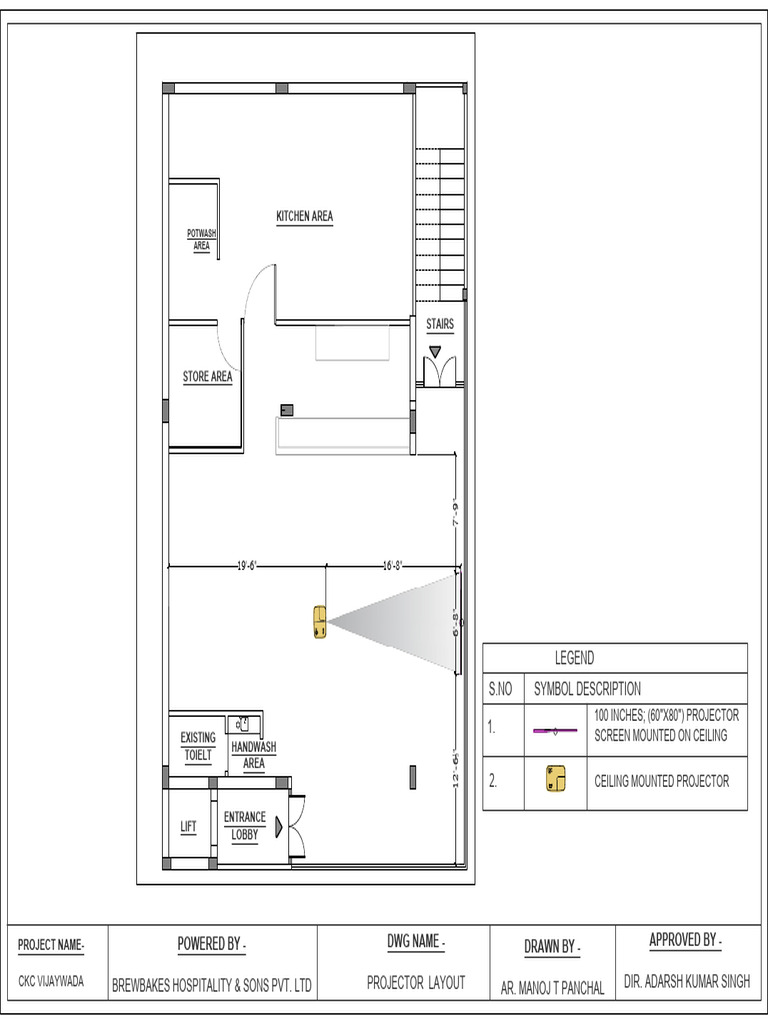 21-11-24 Vijaywada Projector Layout | PDF