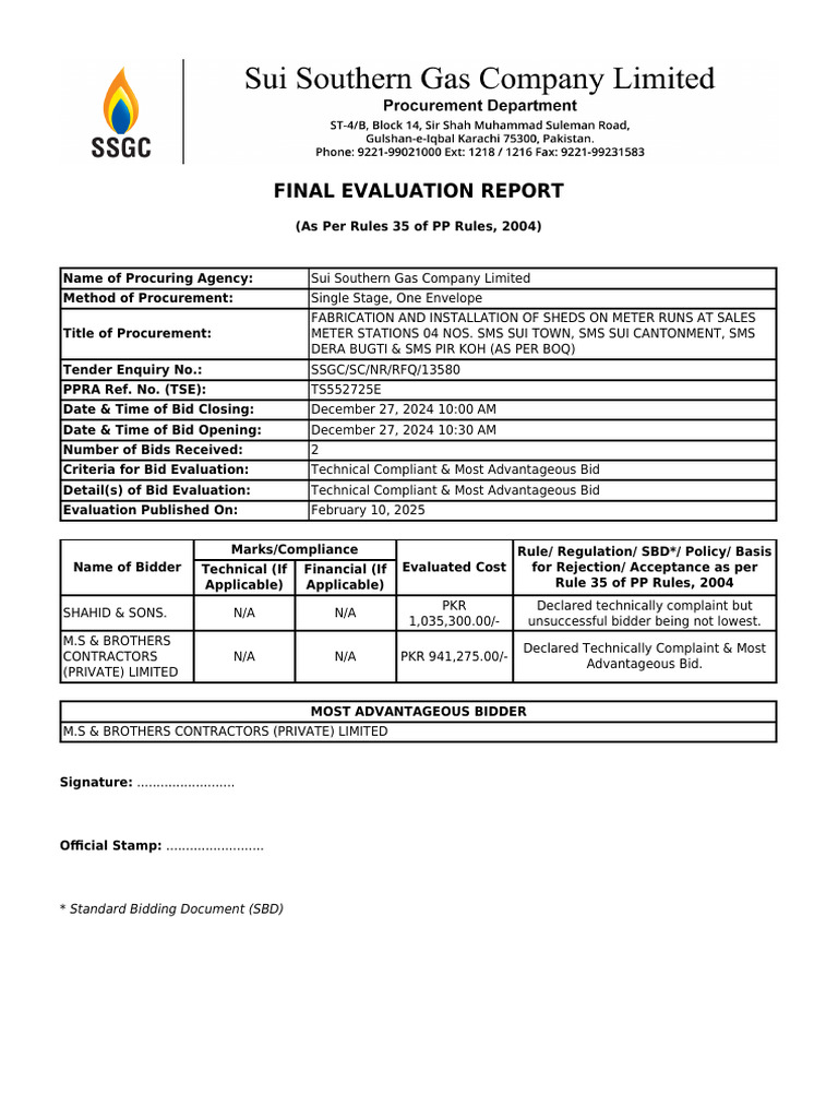 184 SSGC 11225 | PDF