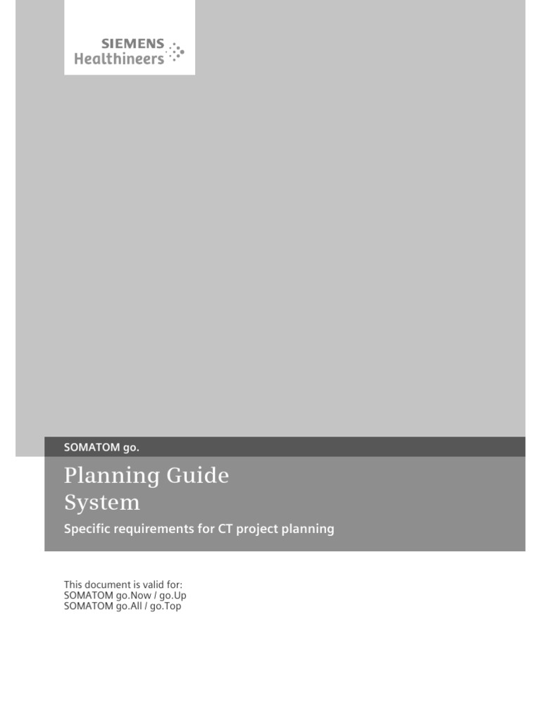 Planning Guide System: 6Shflilfuhtxluhphqwviru&7Surmhfwsodqqlqj | PDF