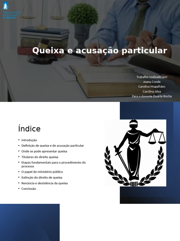 Queixa e Acusação Particular: Guia Completo | PDF | Difamação | Crimes