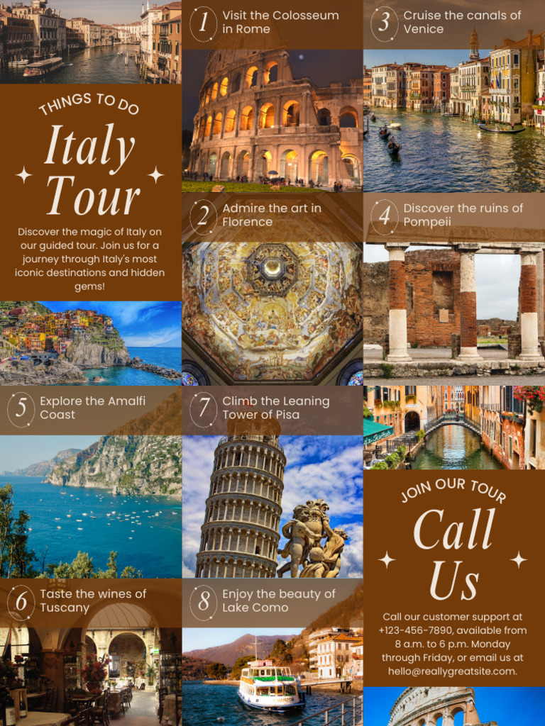 Explore Italy's Iconic Destinations | PDF