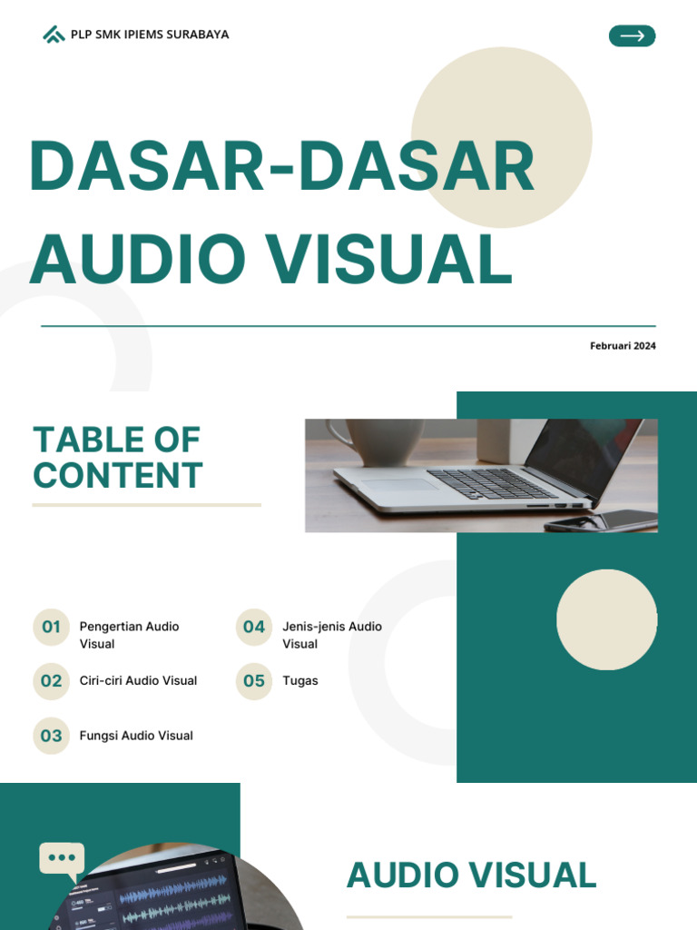 Materi Dasar-Dasar Audio Visual | PDF