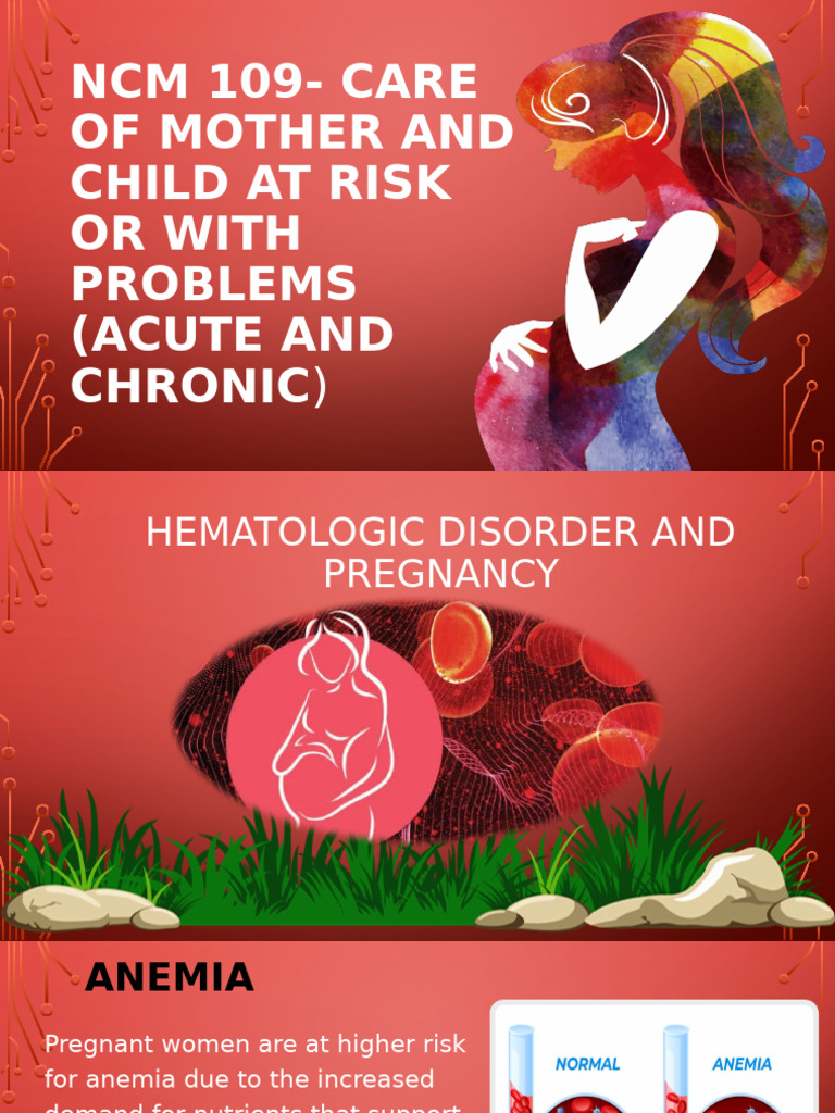 Anemia and Blood Disorders in Pregnancy | PDF | Anemia | Pregnancy