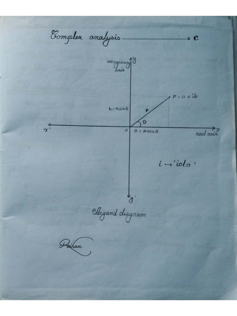 Complex Analysis (Part-1) | PDF