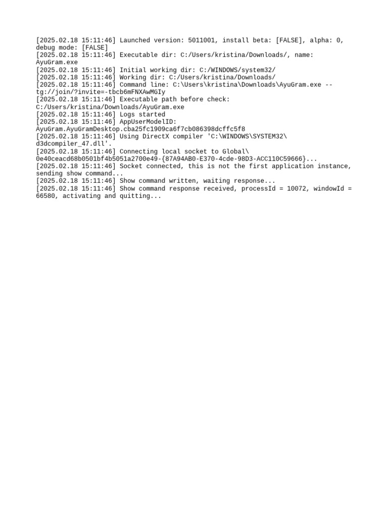 Log Start2 | PDF