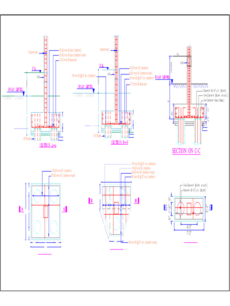 Structural Plans for PC-1, PC-2, PC-3 | PDF