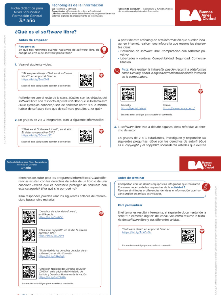 ¿Qué Es El Software Libre?: Antes de Empezar | PDF | Software libre ...