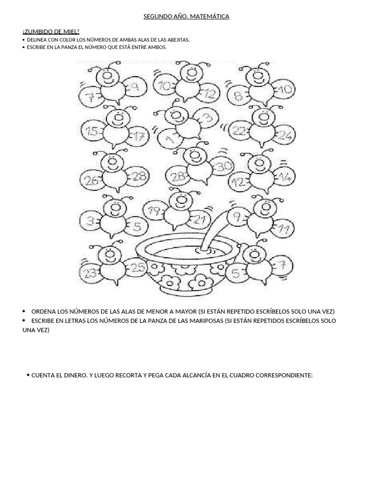 Segundo Año Matematica 31 de Marzo | PDF