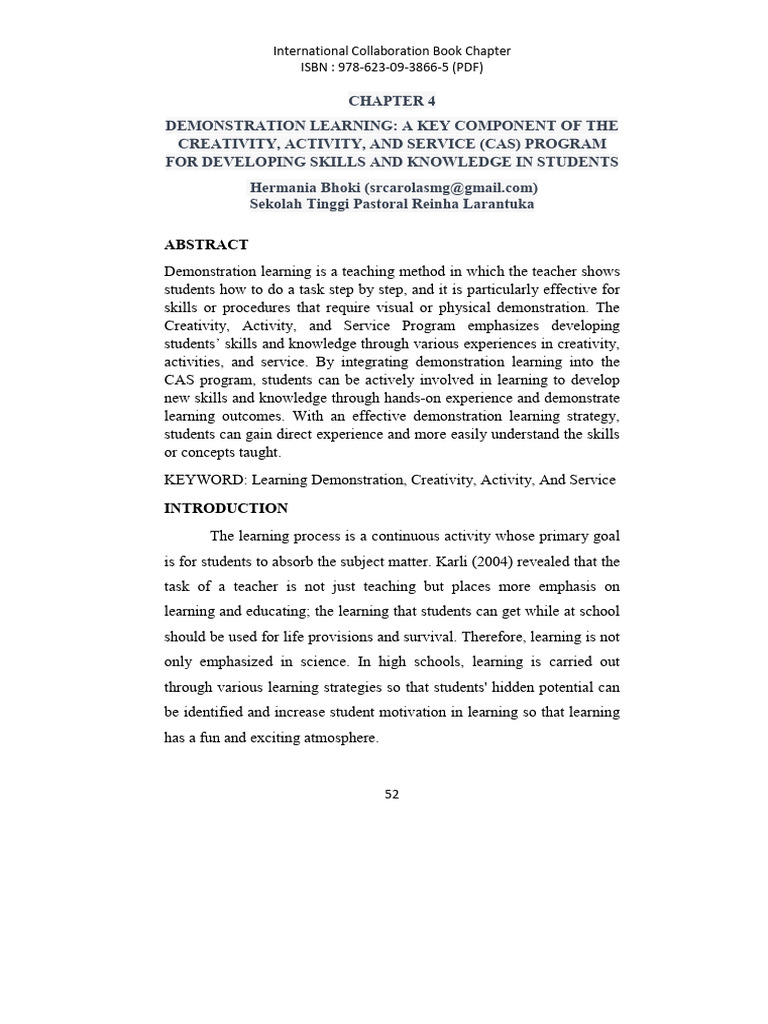 52 65 | PDF | Learning | Teaching Method