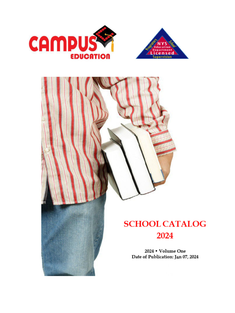 2024 campus flushing school catalog pdf english as a second or