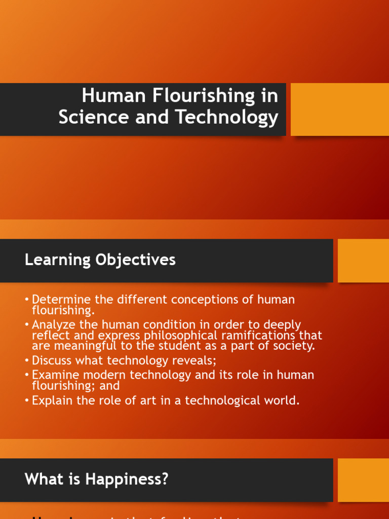 Topic 3 - The Human Person Flourishing | PDF | Happiness | Psychology