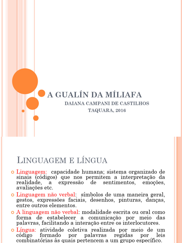 A Gualin Da Miliafa | PDF