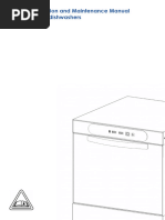 Meiko K-Series Dishwasher Manual | PDF | Dishwasher | Duct (Flow)