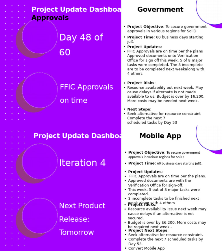 Project Management - Task 4 Template | PDF