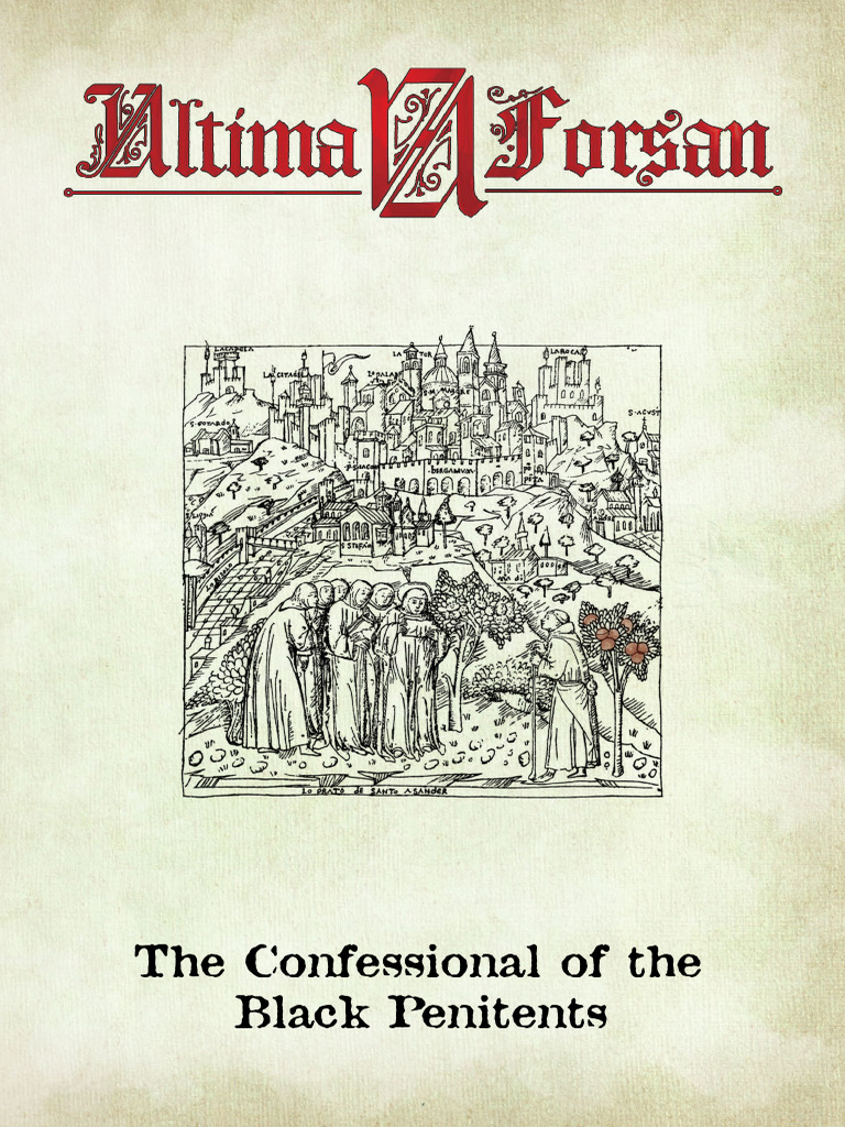 Savage Worlds - Ultima Forsan - The Confessional of The Black Penitents ...