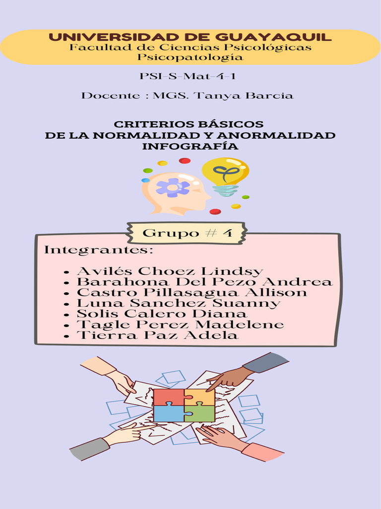 Criterios de Normalidad en Psicopatología | PDF | Trastorno mental ...