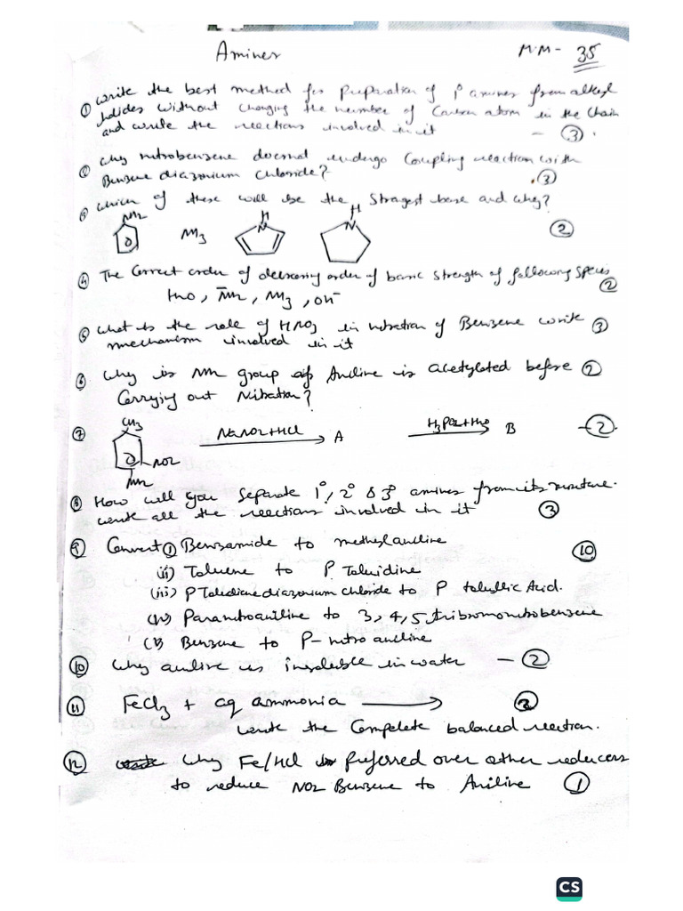 Amines 2 | PDF