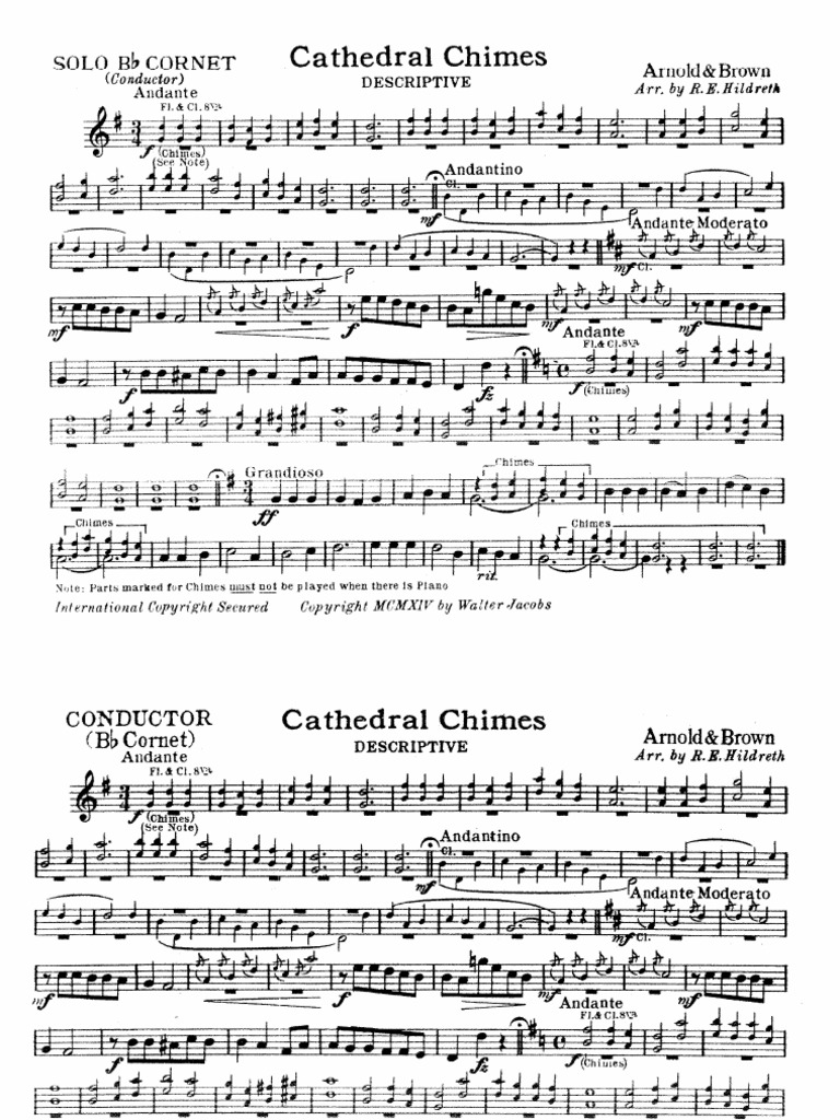 Cathedral Chimes | PDF