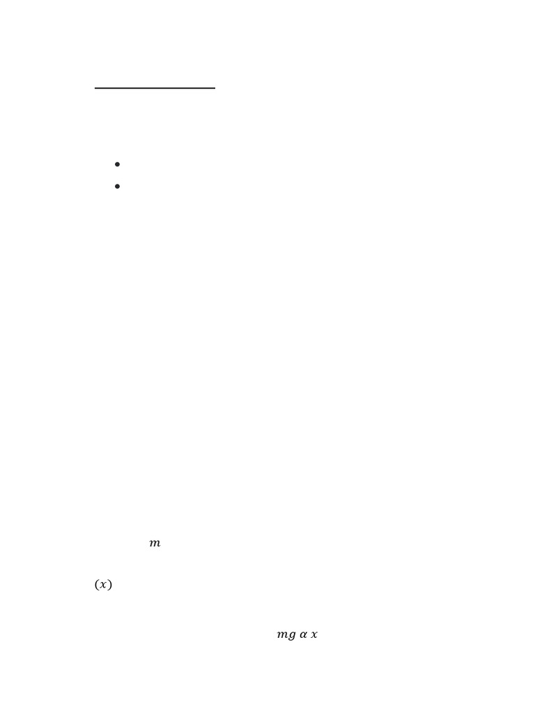 Hooke's Law Experiment Guide | PDF