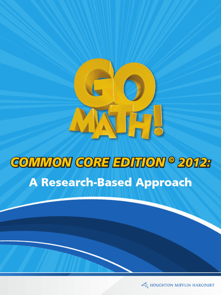 GO Math! Alignment with Common Core | PDF | Mathematics | National ...