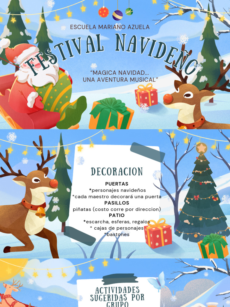Festival Navideño: Magia Musical 2023 | PDF | Navidad