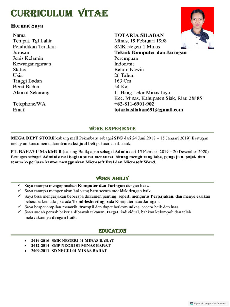 CV Tota - 1 | PDF