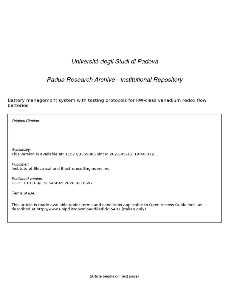Battery Management System With Testing P | PDF | Energy Storage | Power ...