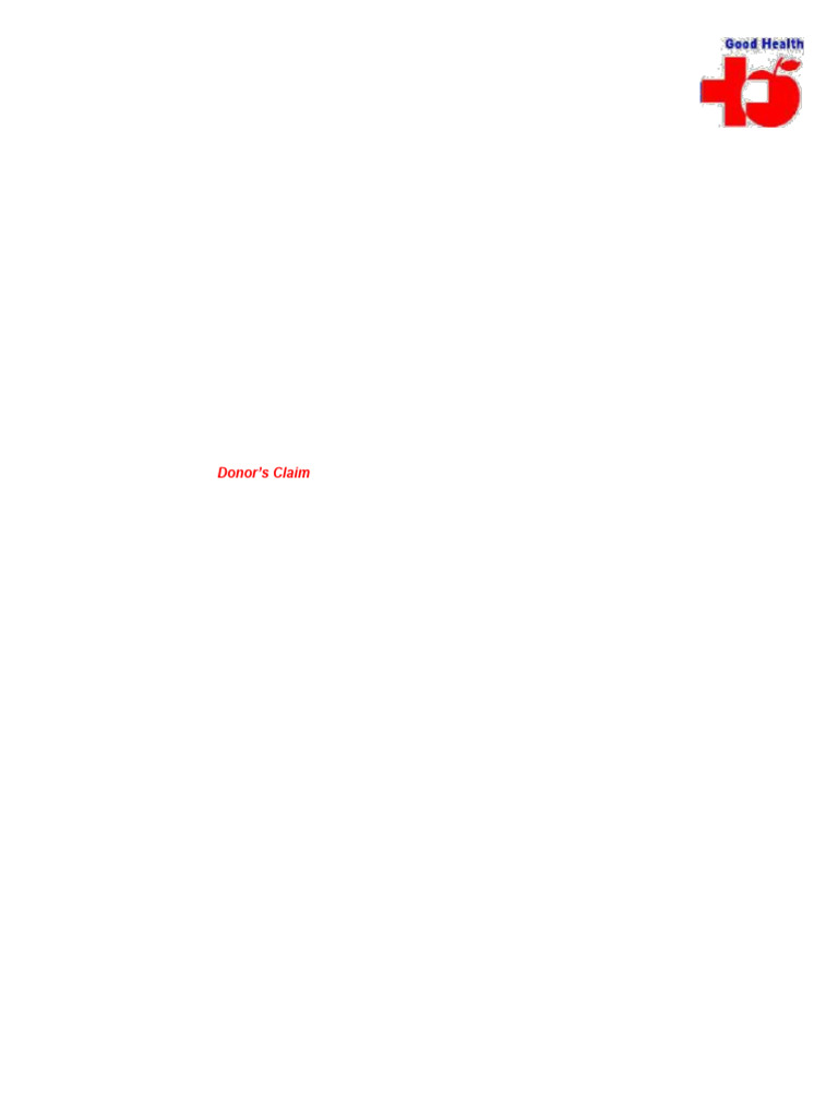 GH Brochure | PDF | Insurance | Hospital