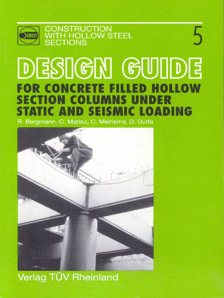 (CIDECT DG5) Design Guide For Concrete Filled Hollow Section Columns