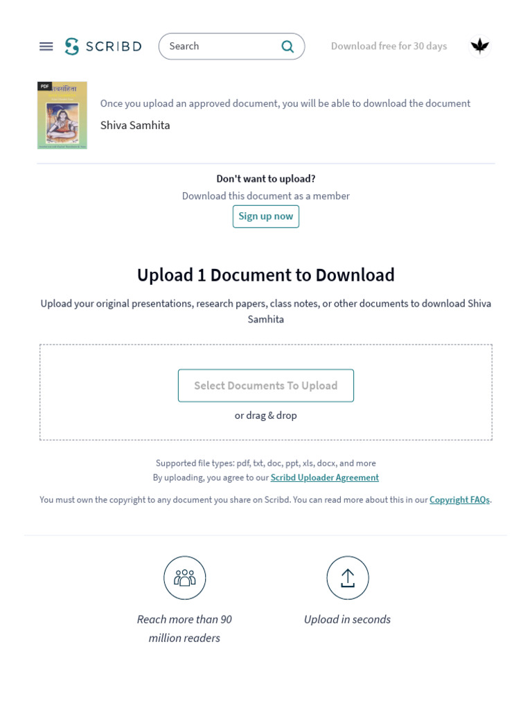 Upload A Document - Scribd | PDF | Scribd | Software
